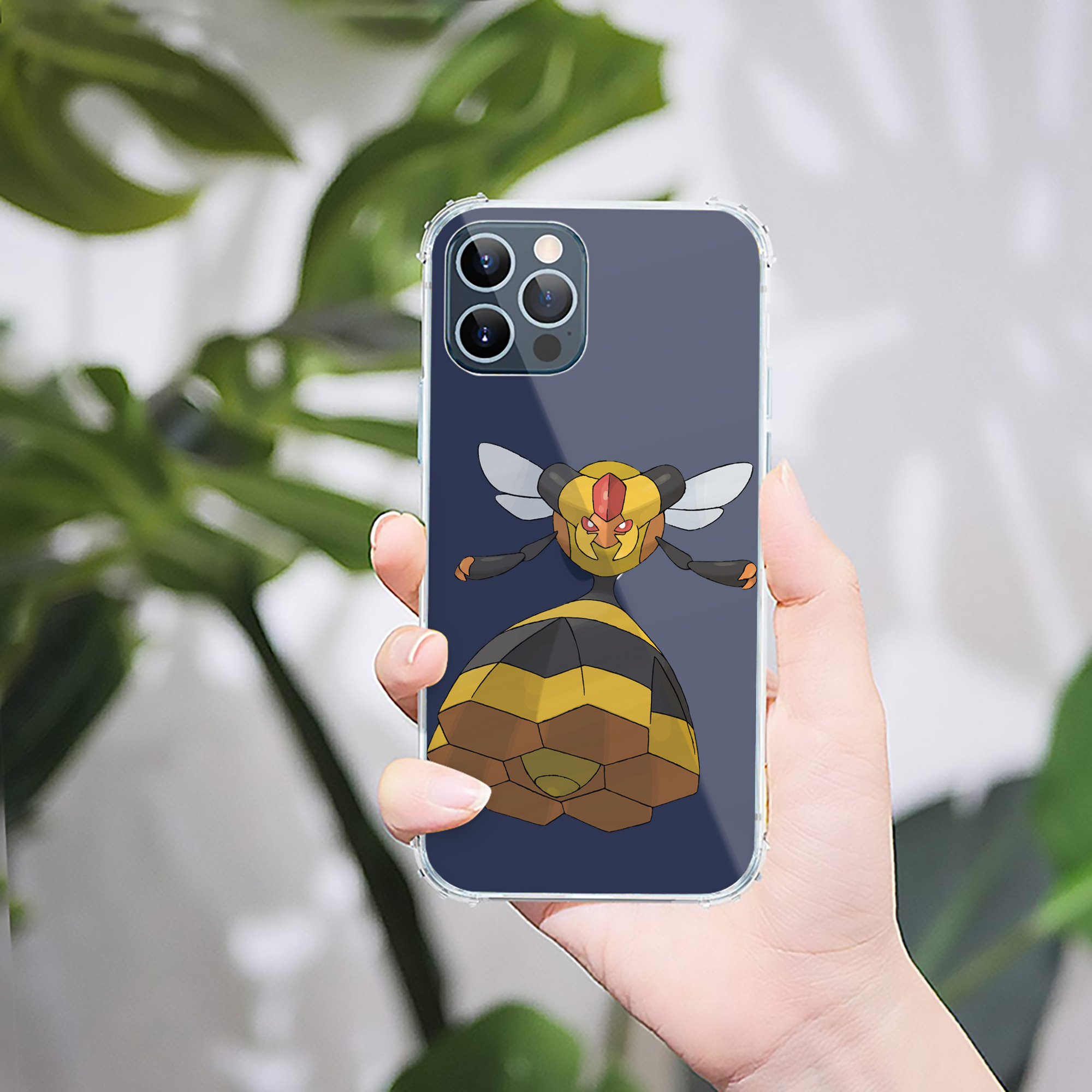 （画像用） ポケットモンスター Pokémon 【iPhone 12シリーズ対応】透明スマホケース（クリアソフトケース）